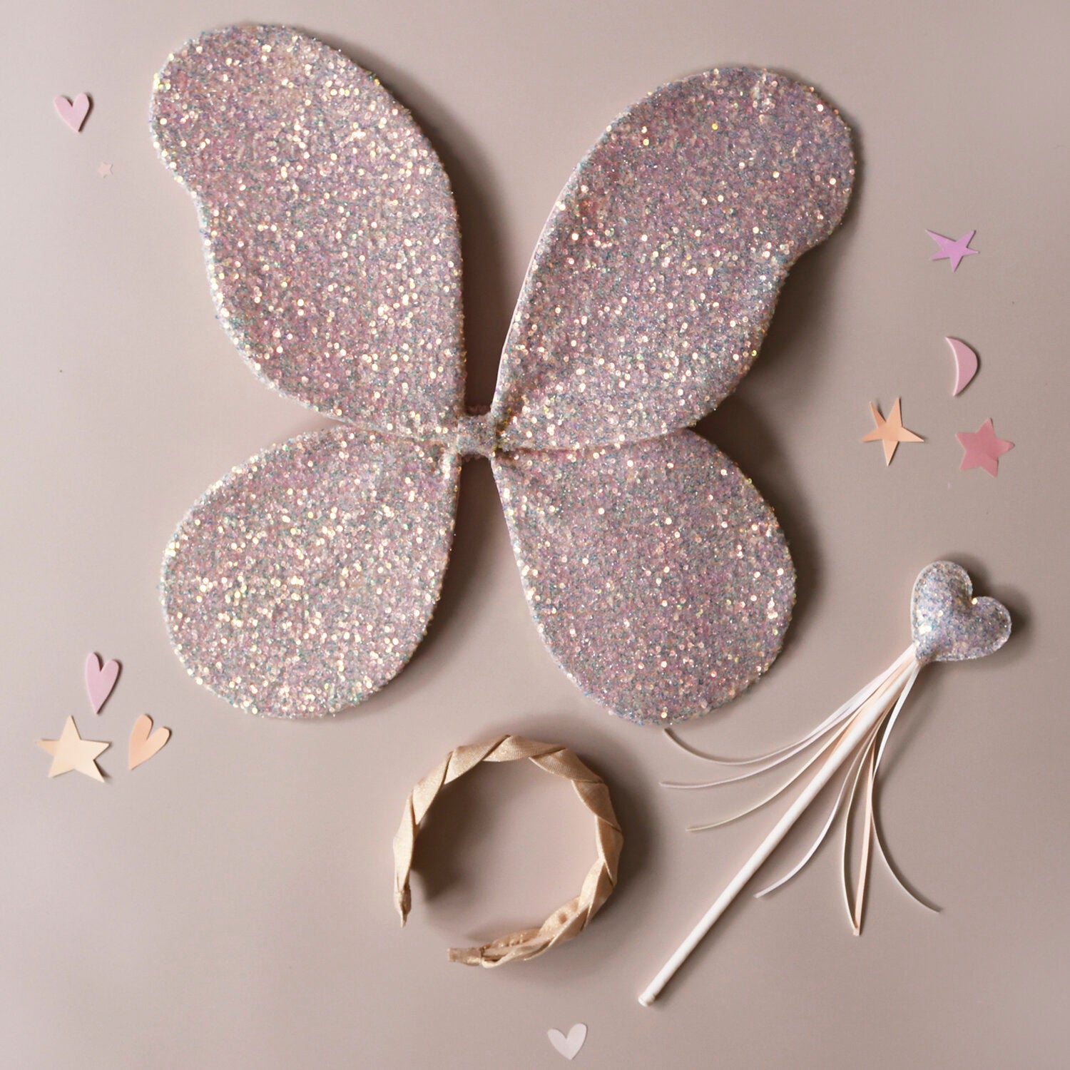 Sequin Heart Wand