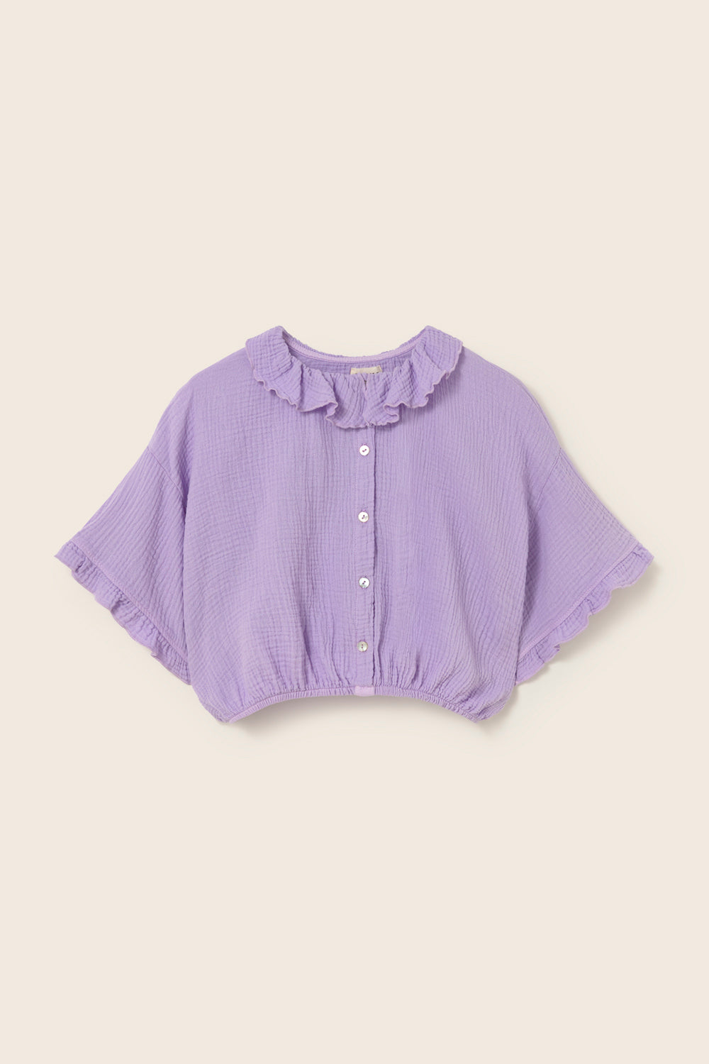 Soft Gauze Cotton Blouse