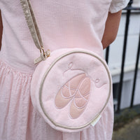 Ballet Shoes Round Bag