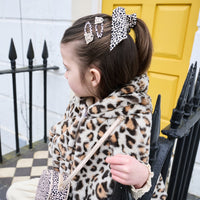 Leopard Love Scarf Scrunchies 2 Pack