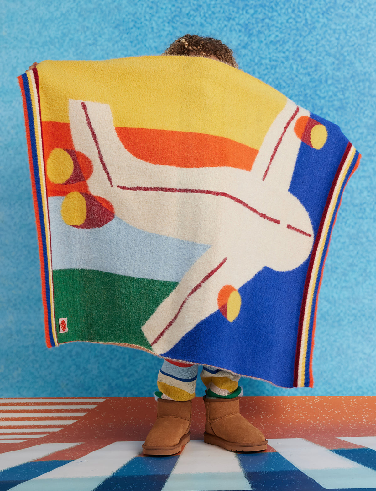 Plane Knit Blanket