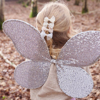 Shimmer Tulle Mini Bow Clips