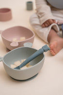 Lili the Bear Spoon Set Plum/Blush
