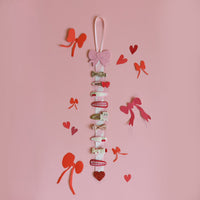 Cherry Dreams Fabric Clip set