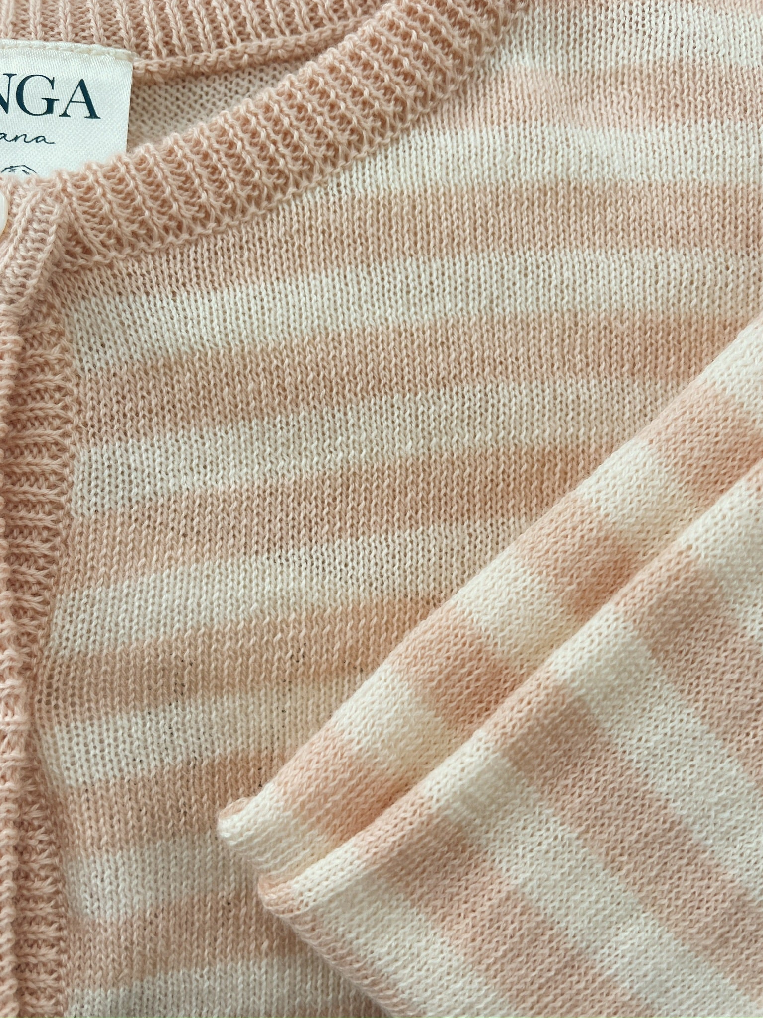 Venti Knit Cardigan/Cameo Rose