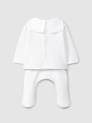 2 Pieces Babysuit (0010-White)