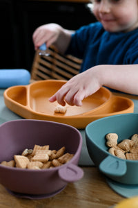 Lili the Bear Bowl Plum