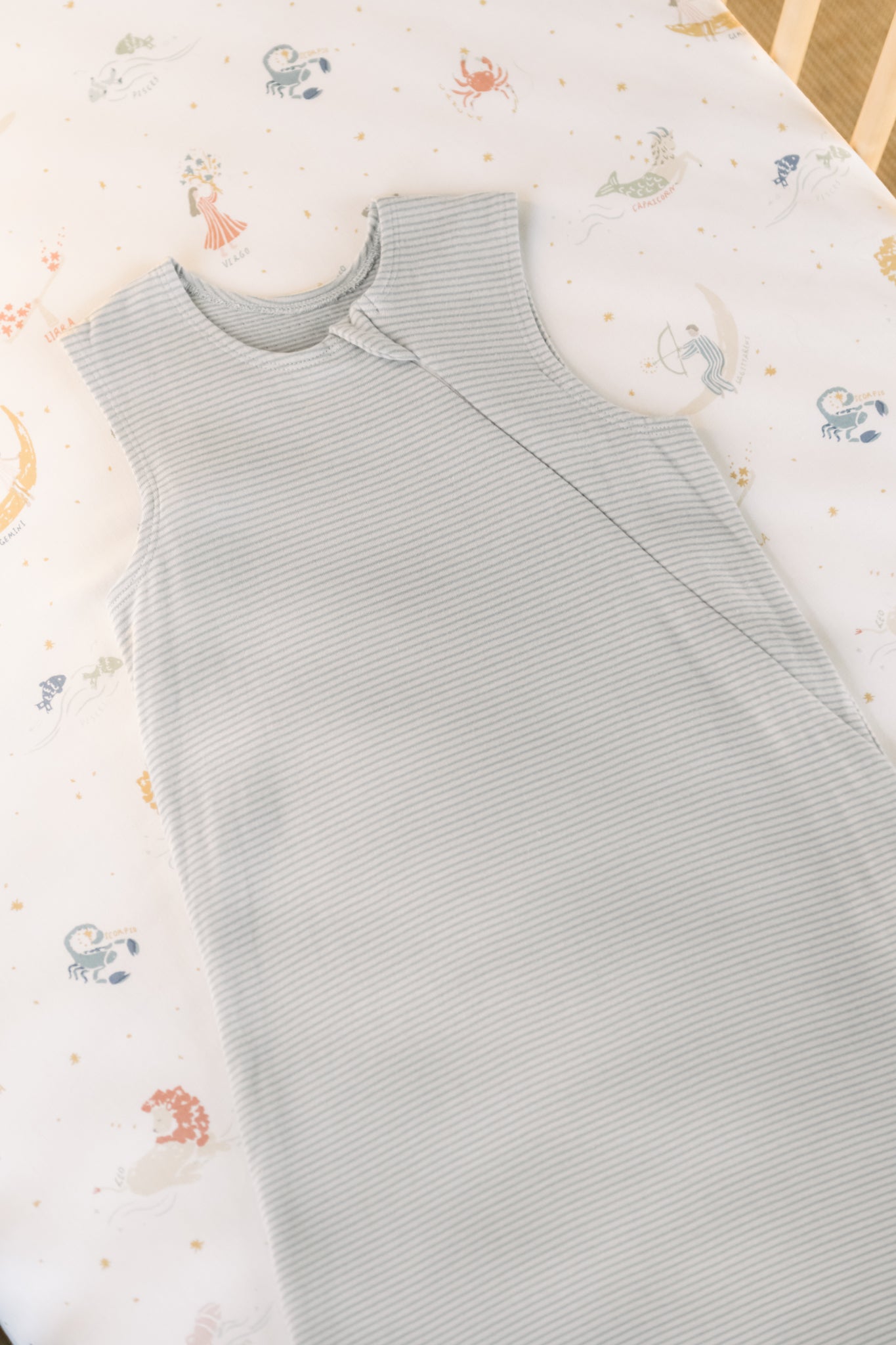 Sailor Stripe Front Zipper 1.0 TOG Sleep Bag