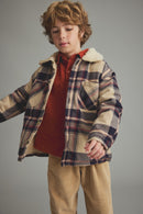 Warm Plaid Flannel Jacket