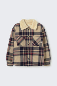 Warm Plaid Flannel Jacket
