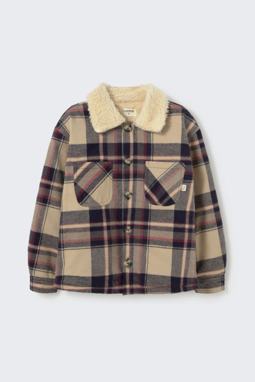 Warm Plaid Flannel Jacket