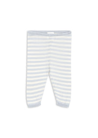 Venti Knit Pants GOTS/Gray Dawn