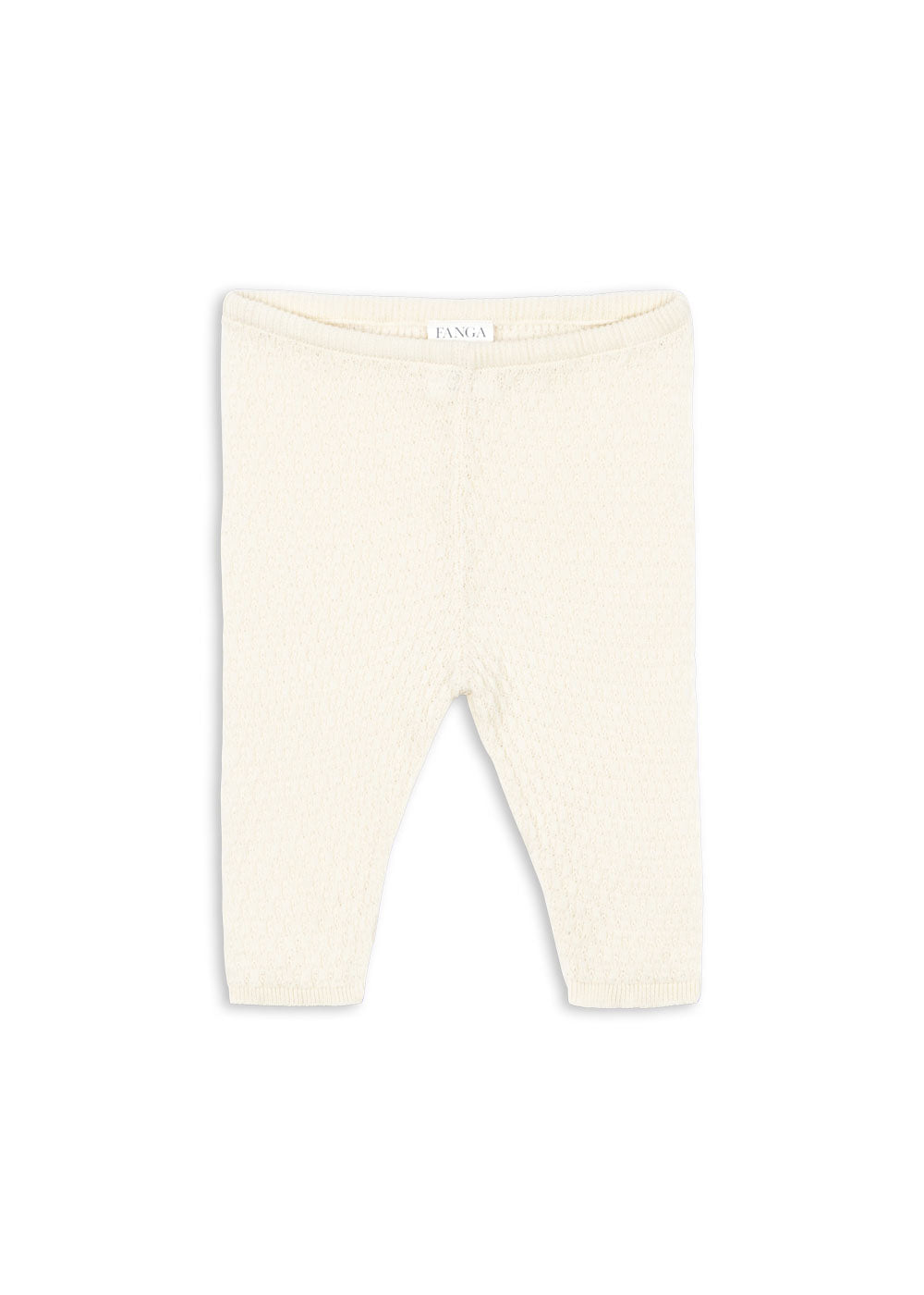 Venti Pointelle Pants/Antique White