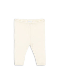 Venti Pointelle Pants/Antique White