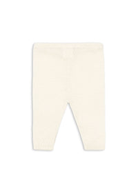 Venti Pointelle Pants/Antique White