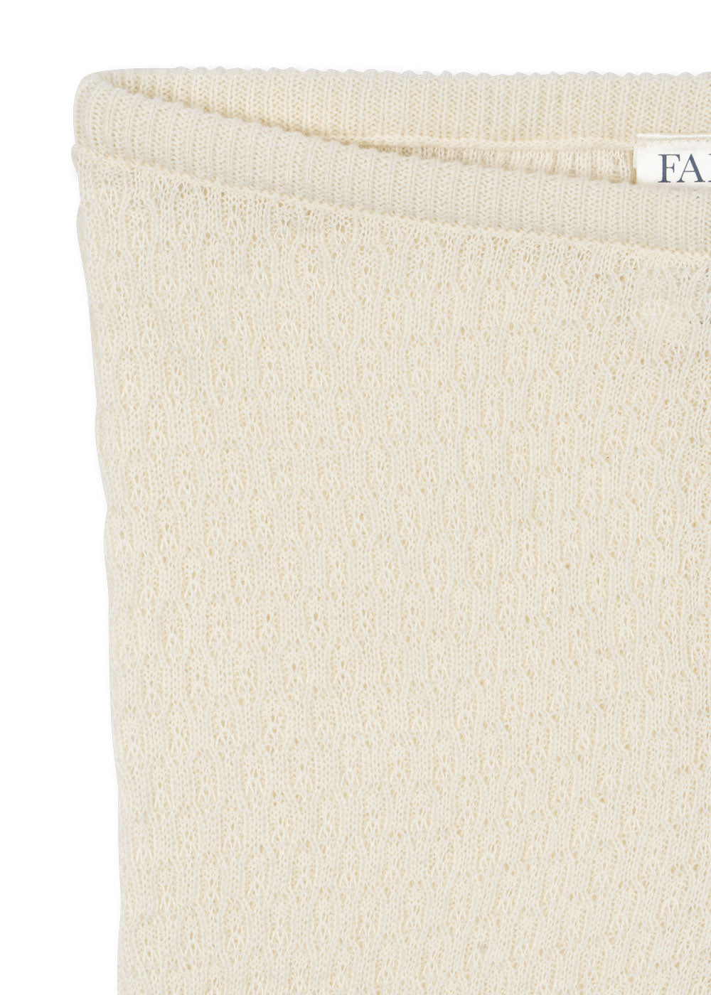 Venti Pointelle Pants/Antique White