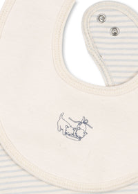 2 Pack Bibs/Blue Mix