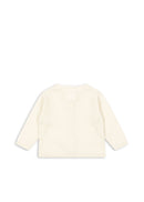 Venti Pointelle Cardigan/Antique White