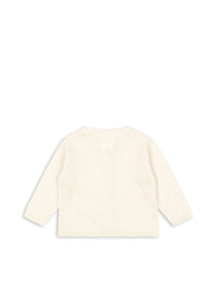 Venti Pointelle Cardigan/Antique White