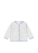 Venti Knit Cardigan GOTS/Gray Dawn