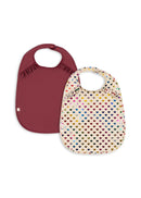 2 Pack Bibs With Frill