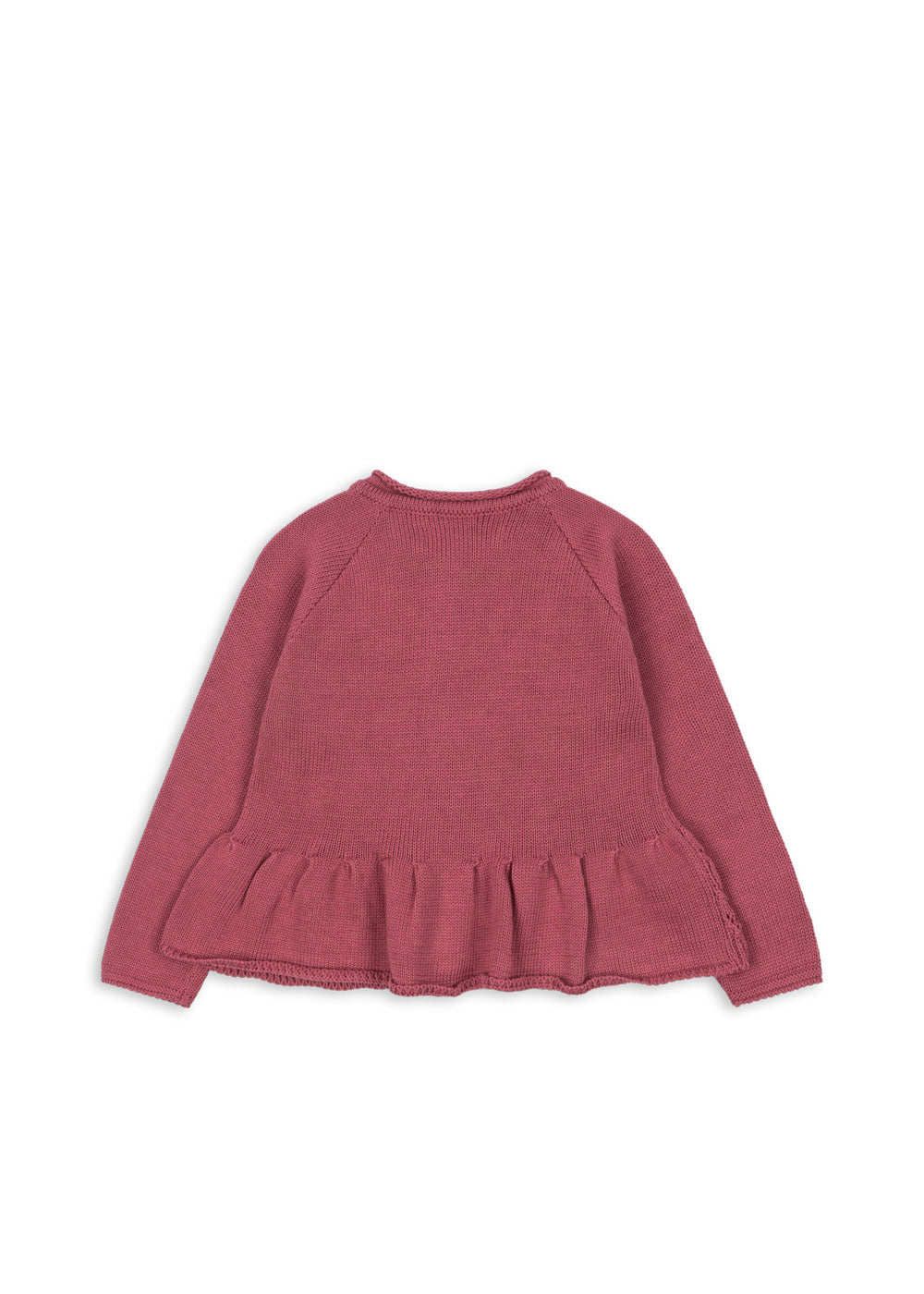 Cabby Frill Cardigan GOTS