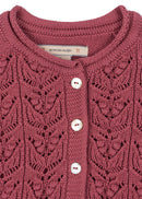 Cabby Frill Cardigan GOTS