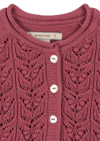 Cabby Frill Cardigan GOTS