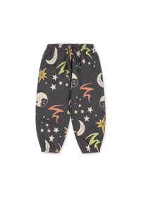 Loupy Print Sweat Pants GOTS