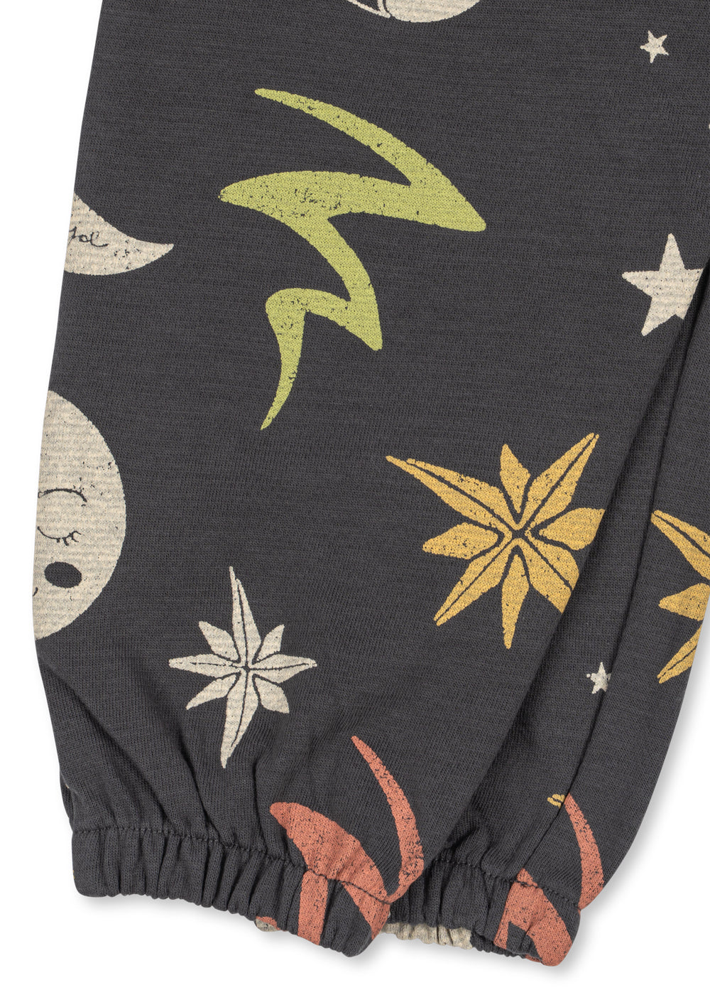 Loupy Print Sweat Pants GOTS