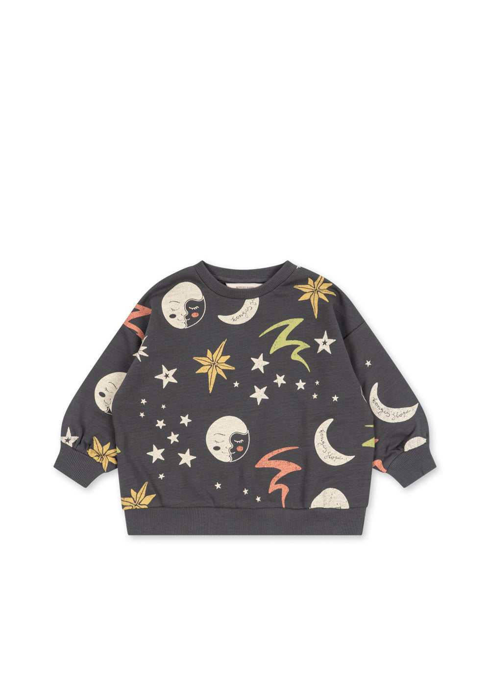 Loupy Print Sweat Shirt GOTS