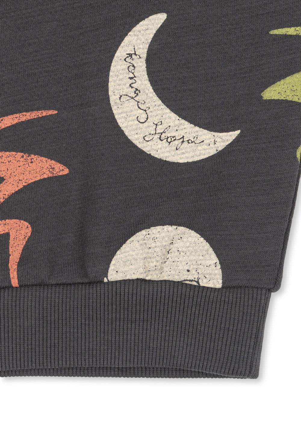 Loupy Print Sweat Shirt GOTS