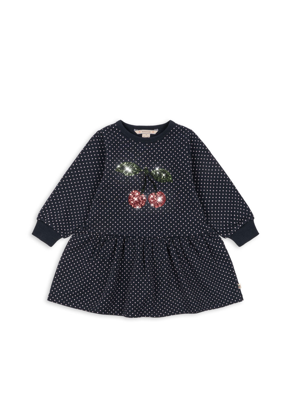 Lou Dot Sequin Sweat Dress