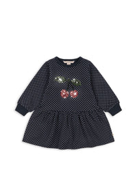 Lou Dot Sequin Sweat Dress