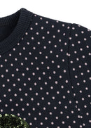 Lou Dot Sequin Sweat Dress