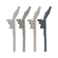 Silicone Straws Dragon/Forest Mix