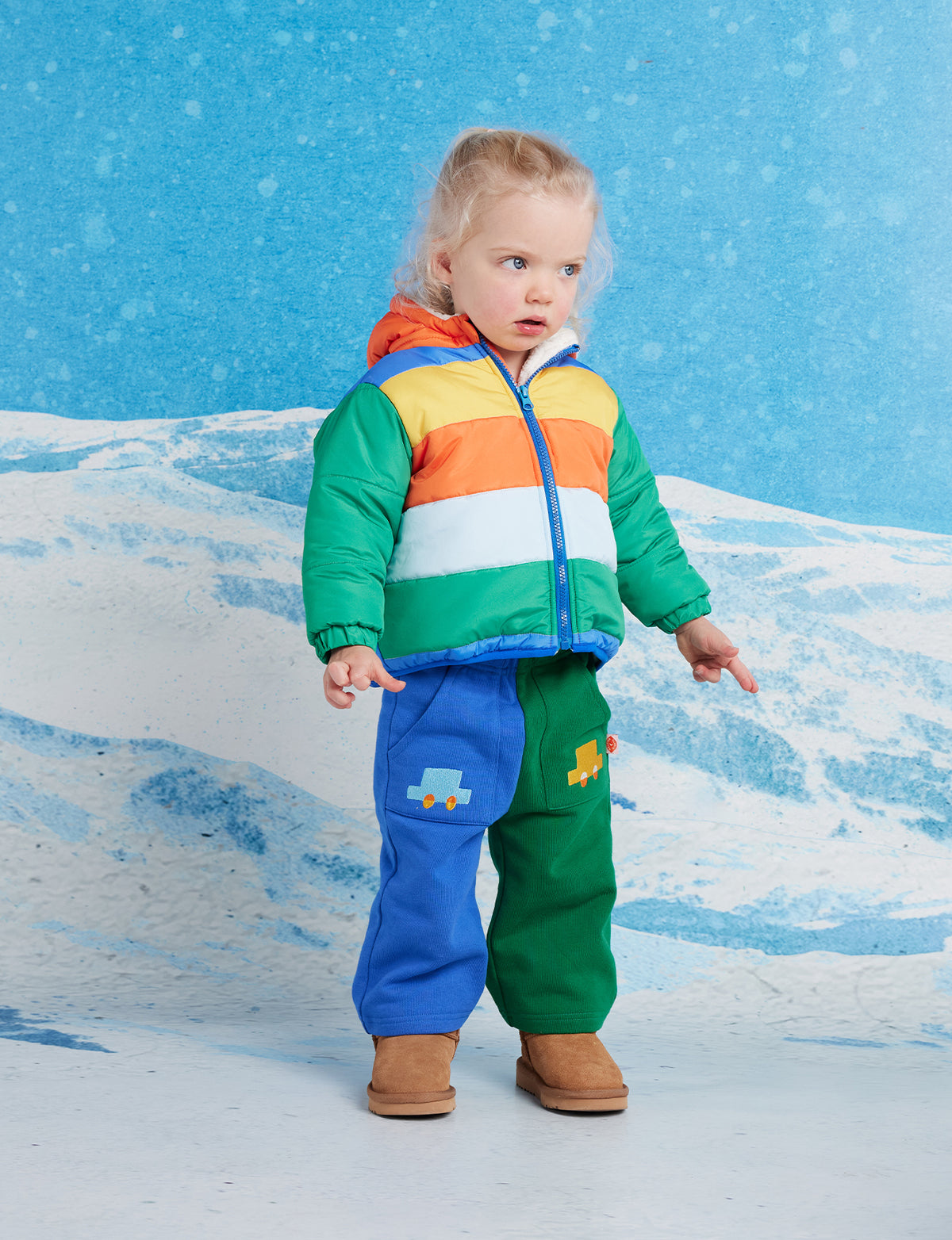 Plane Kids Puffer Jacket