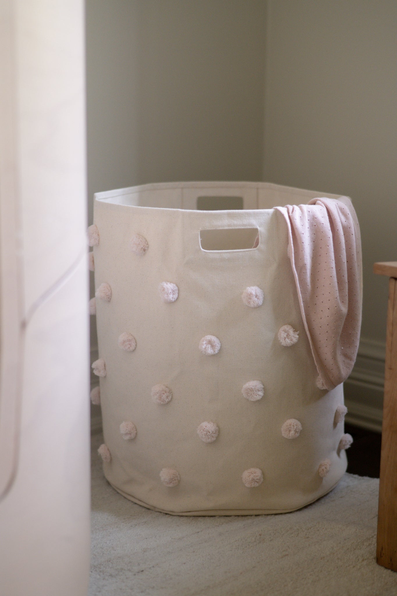 Pom Pom Basket - Hamper