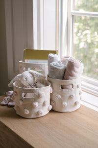 Pom Pom Basket - Mini