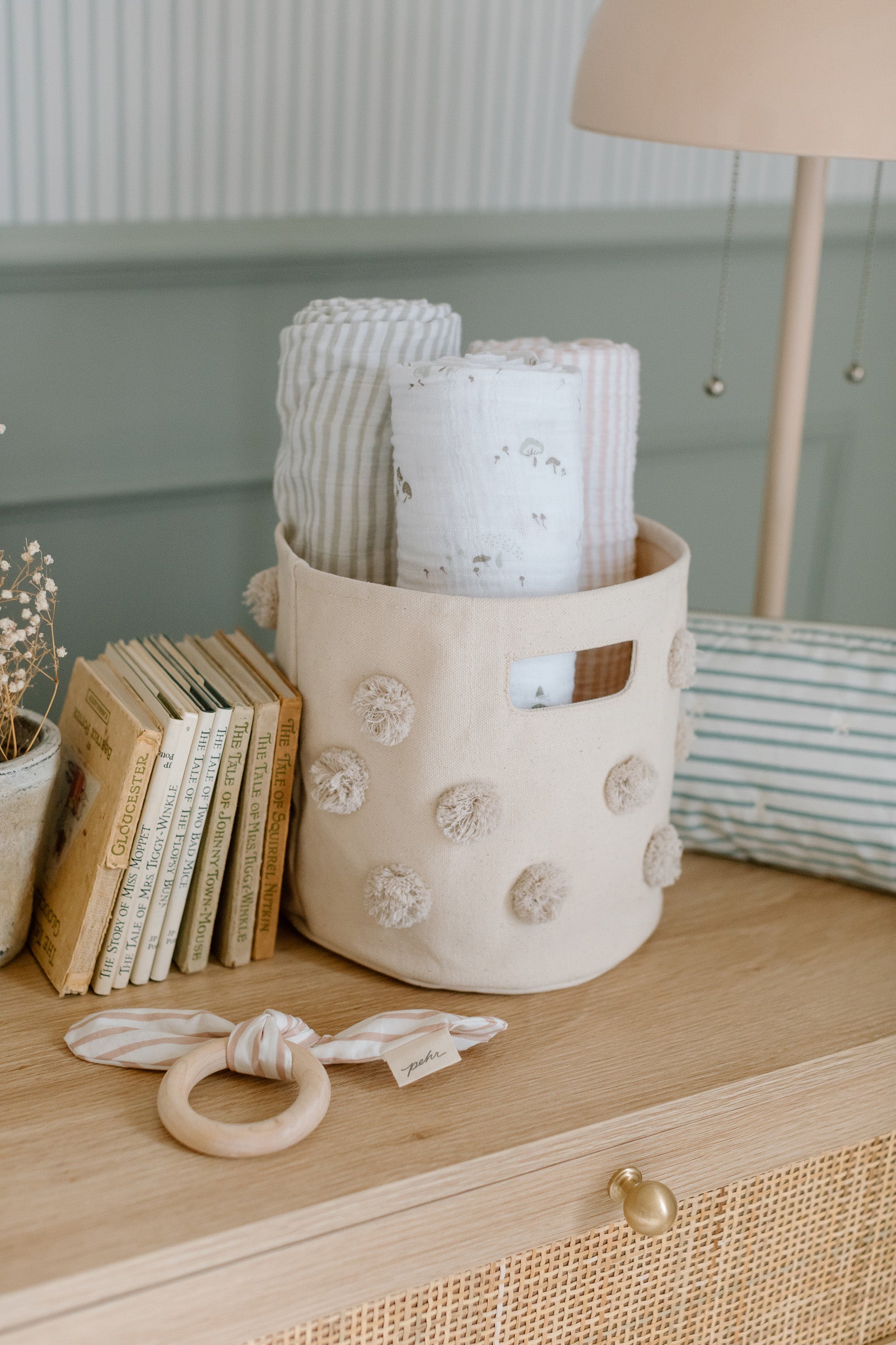 Pom Pom Basket - Mini