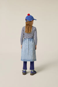 Blue Stripes Turtle Neck Tshirt