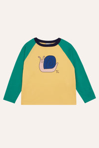 Snail Color Block Tshirt