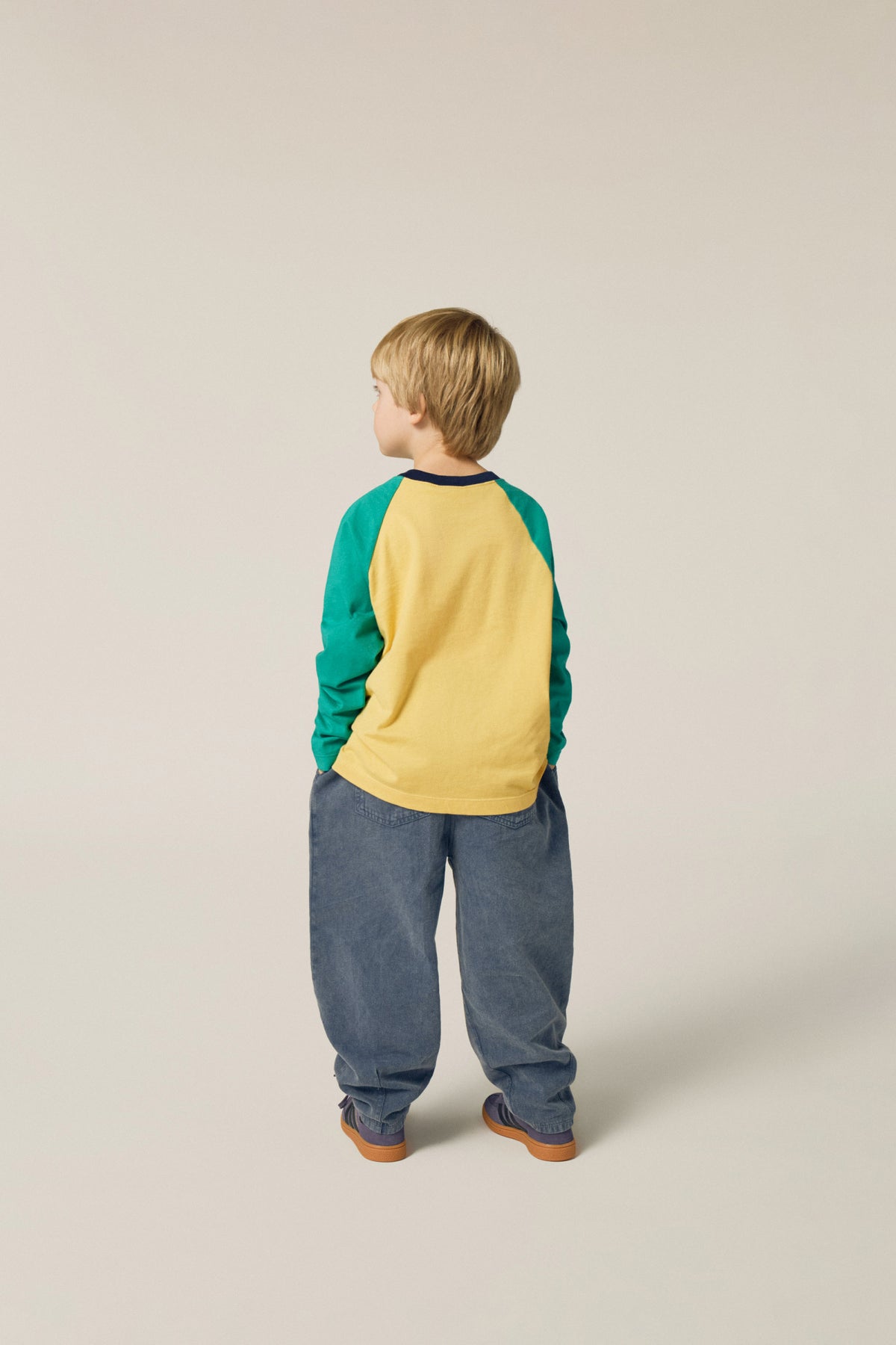 Snail Color Block Tshirt