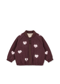 Juno Sequin Bomber Jacket (Decadent Chocolate)