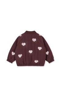 Juno Sequin Bomber Jacket (Decadent Chocolate)