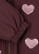 Juno Sequin Bomber Jacket (Decadent Chocolate)