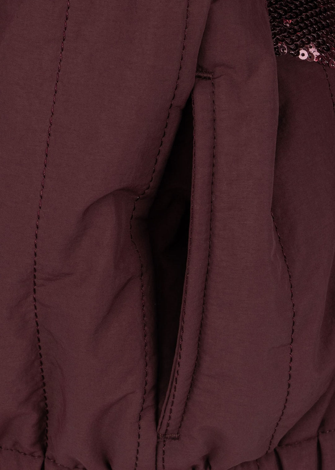 Juno Sequin Bomber Jacket (Decadent Chocolate)