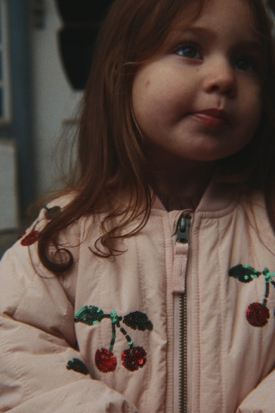 Juno Sequin Bomber Jacket (Cameo Rose)