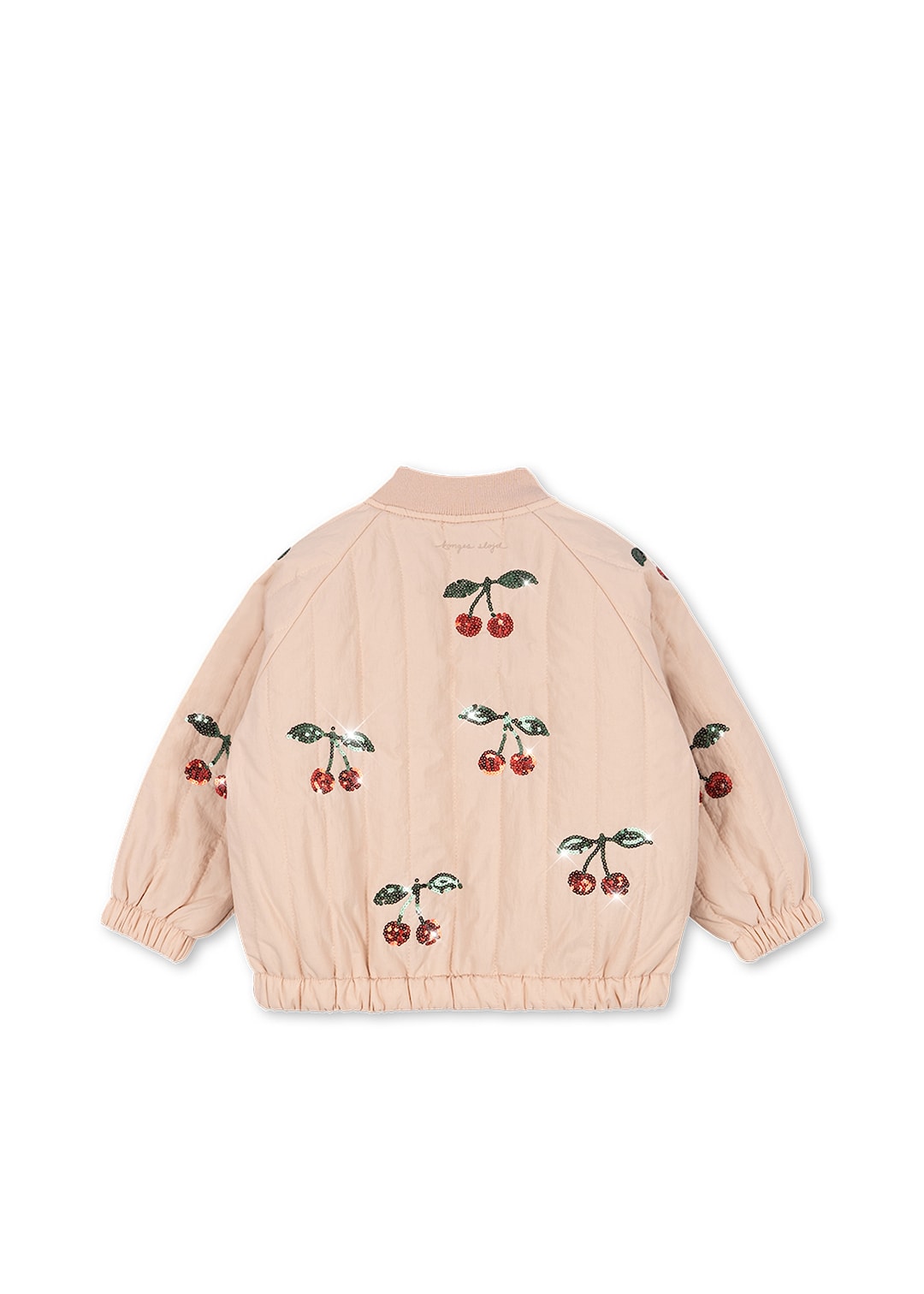 Juno Sequin Bomber Jacket (Cameo Rose)