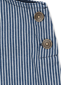 Luc Overalls Gots (Blue Stripe)